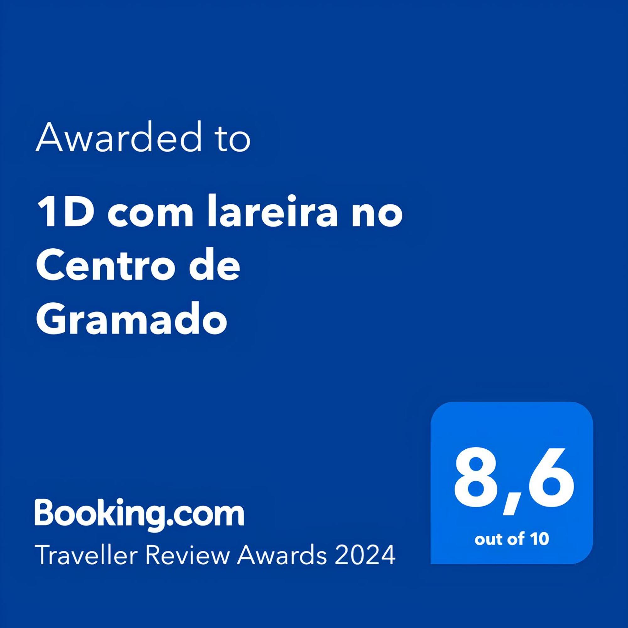 1D Com Lareira No Centro De Gramado Apartment Exterior photo